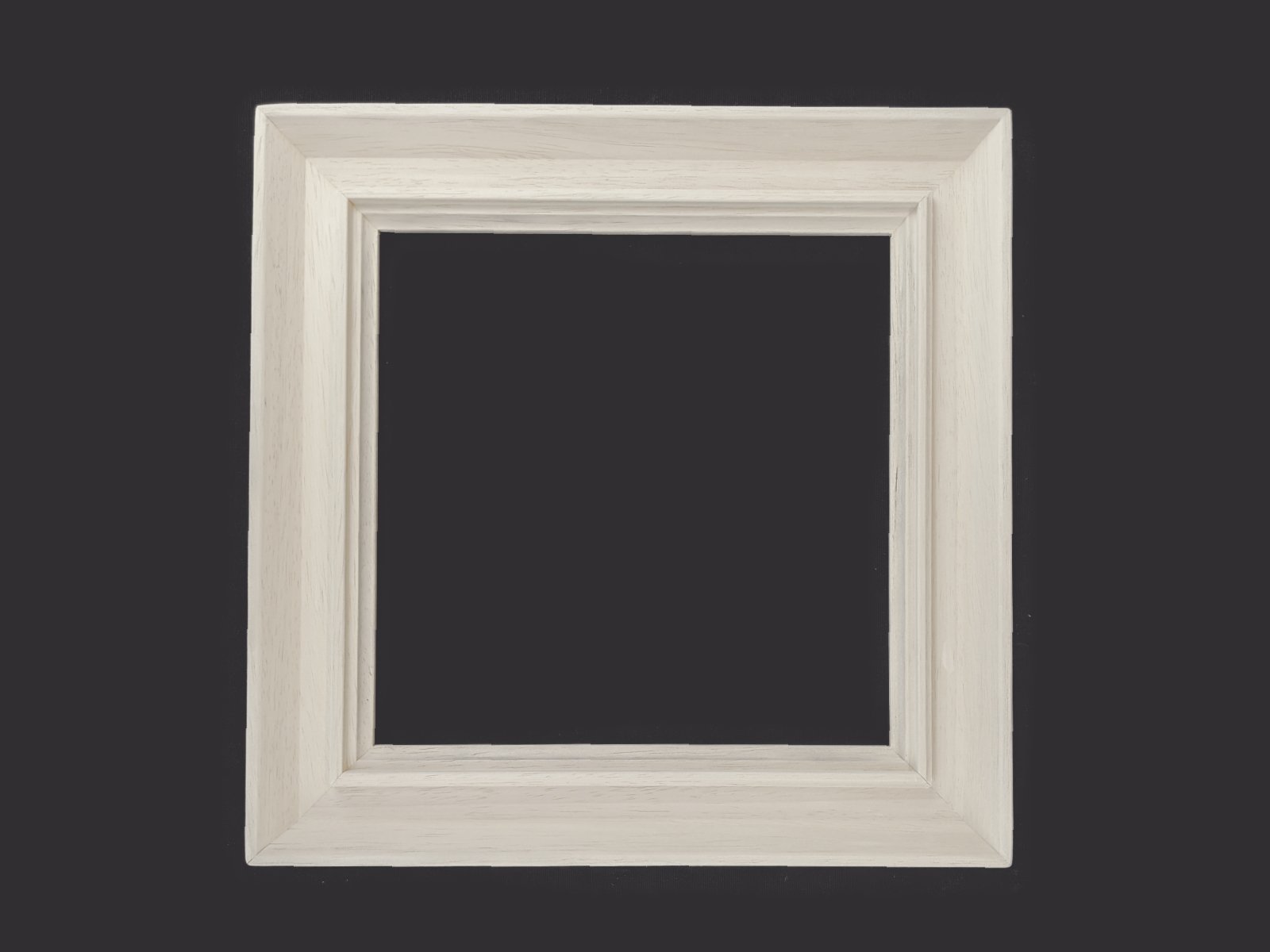 Tradtitional Gessoed Wild Frames – 36O, Small Square