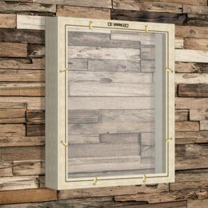Solid Ash A4 Sight Edge Double Glazed Frame - FSC® certified - Image 4